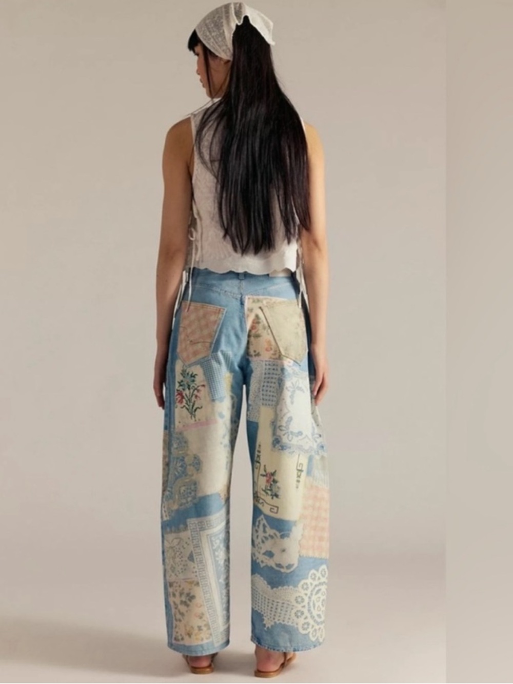 Free People We The Free Illusions Patchwork
Printed Jeans - Picture 4 of 14